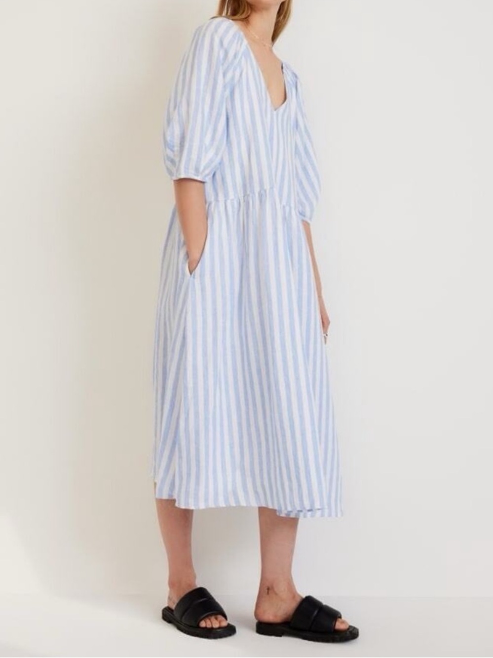 Everlane linen oversized dress